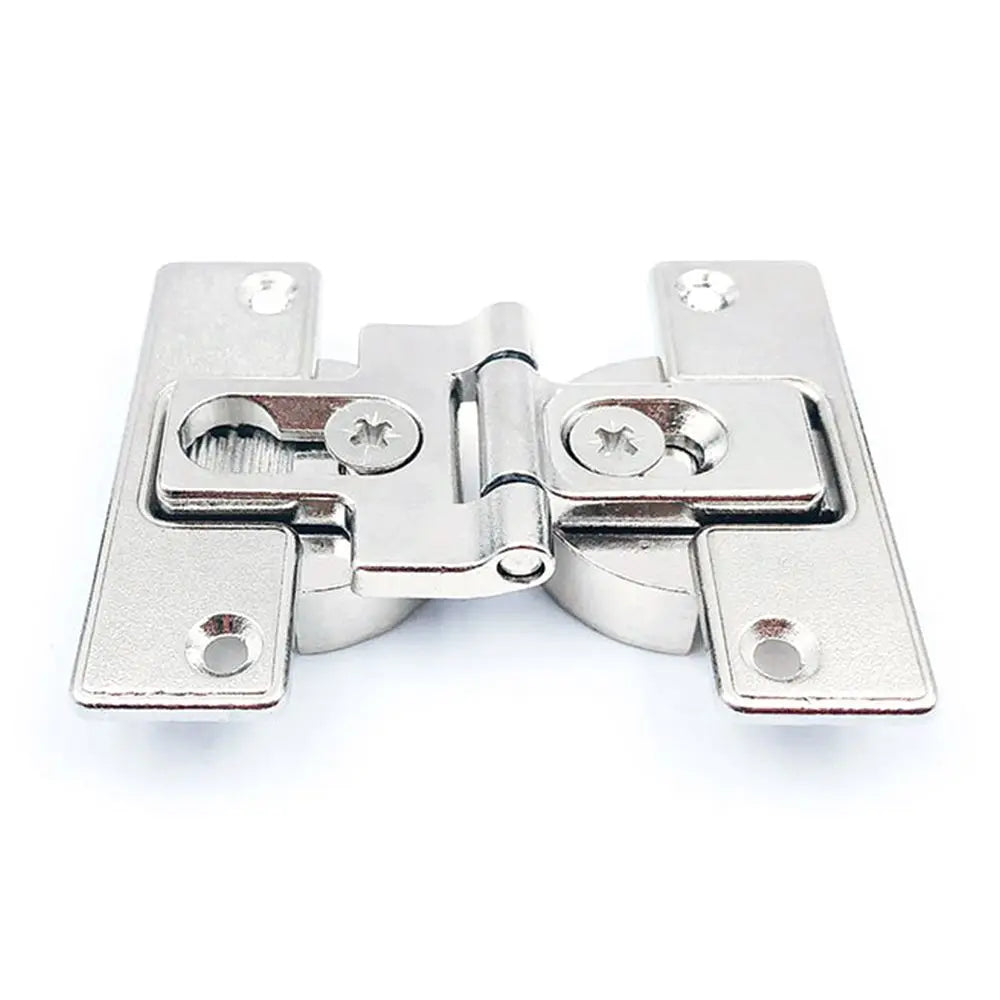 Zinc Alloy Invisible Cabinet Door Flap Hidden Hinge Folding Hinges Self-Supporting 180 Degrees Oasis Select
