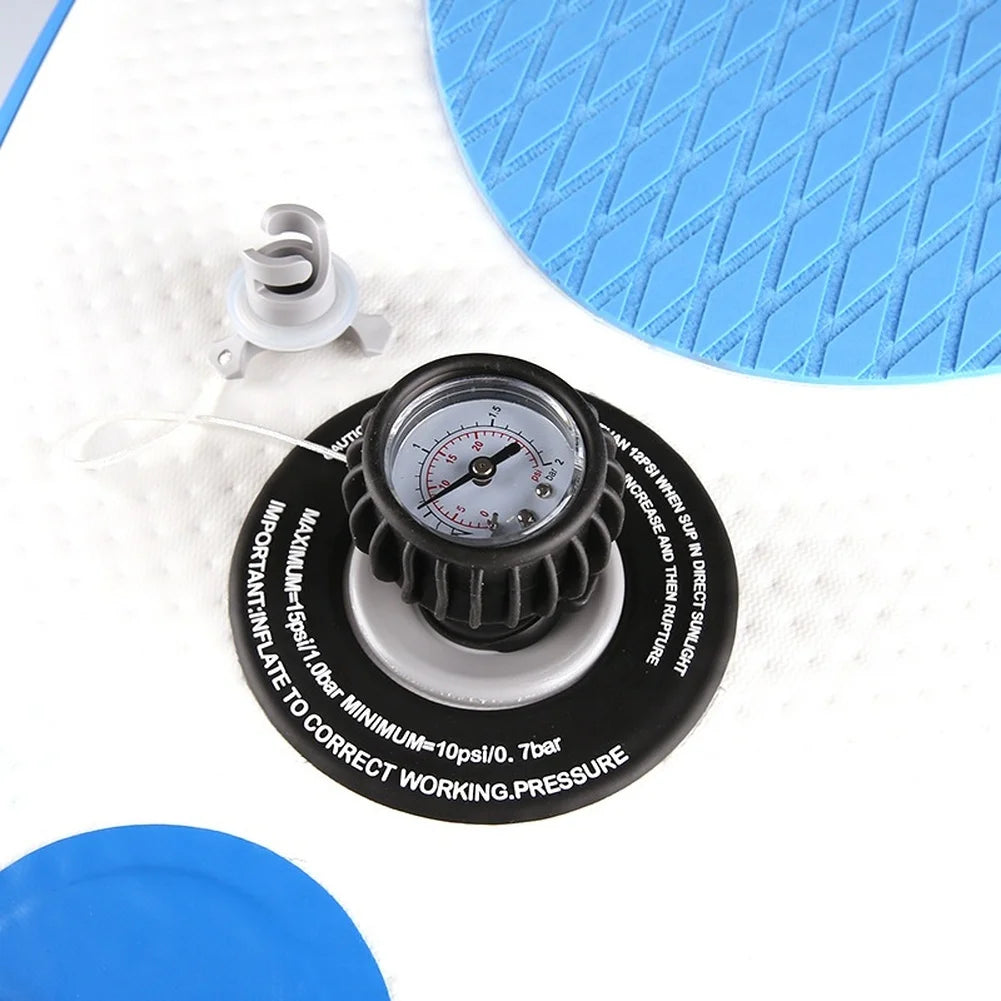 Compact 30PSI Pressure Gauge Meter For Inflatable For Kayak Boat Paddleboard Surfboard Air Pump High Pressure Testing Tool Oasis Select