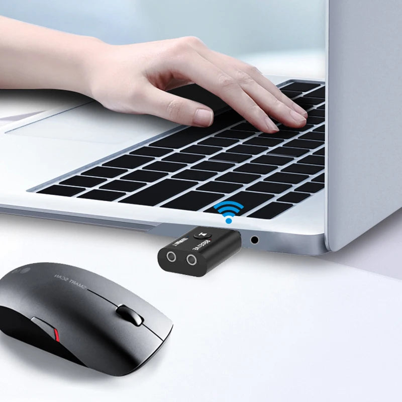 1Pc USB Bluetooth 5.0 Transmitter Receiver Stereo Bluetooth USB 3.5mm For TV PC Headphones Home Stereo Car Bluetooth Receiver Oasis Select