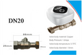 eWelink APP WiFi Smart Valve Water Gas Shutoff Automated Ball Valve DN15/DN20/DN25 Wireless Control For Alexa Google Alice Oasis Select EU DN20 Automatic