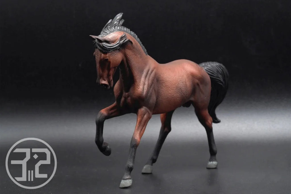 Andalusian Stallion British CollectA Simulation Animal Horse Model Decoration Home Accessories Oasis Select
