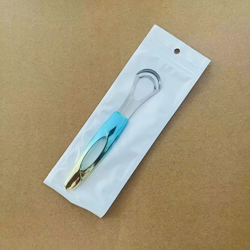 Stainless Steel Tongue Cleaner – Double Scraper, Fresh Breath