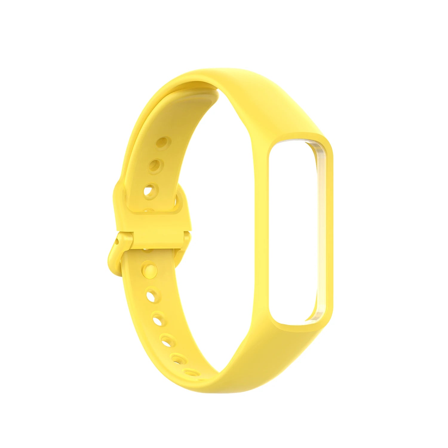 Samsung Galaxy Fit 2 SM-R220 Soft Silicone Replacement Band Smartwatch Band Oasis Select YELLOW