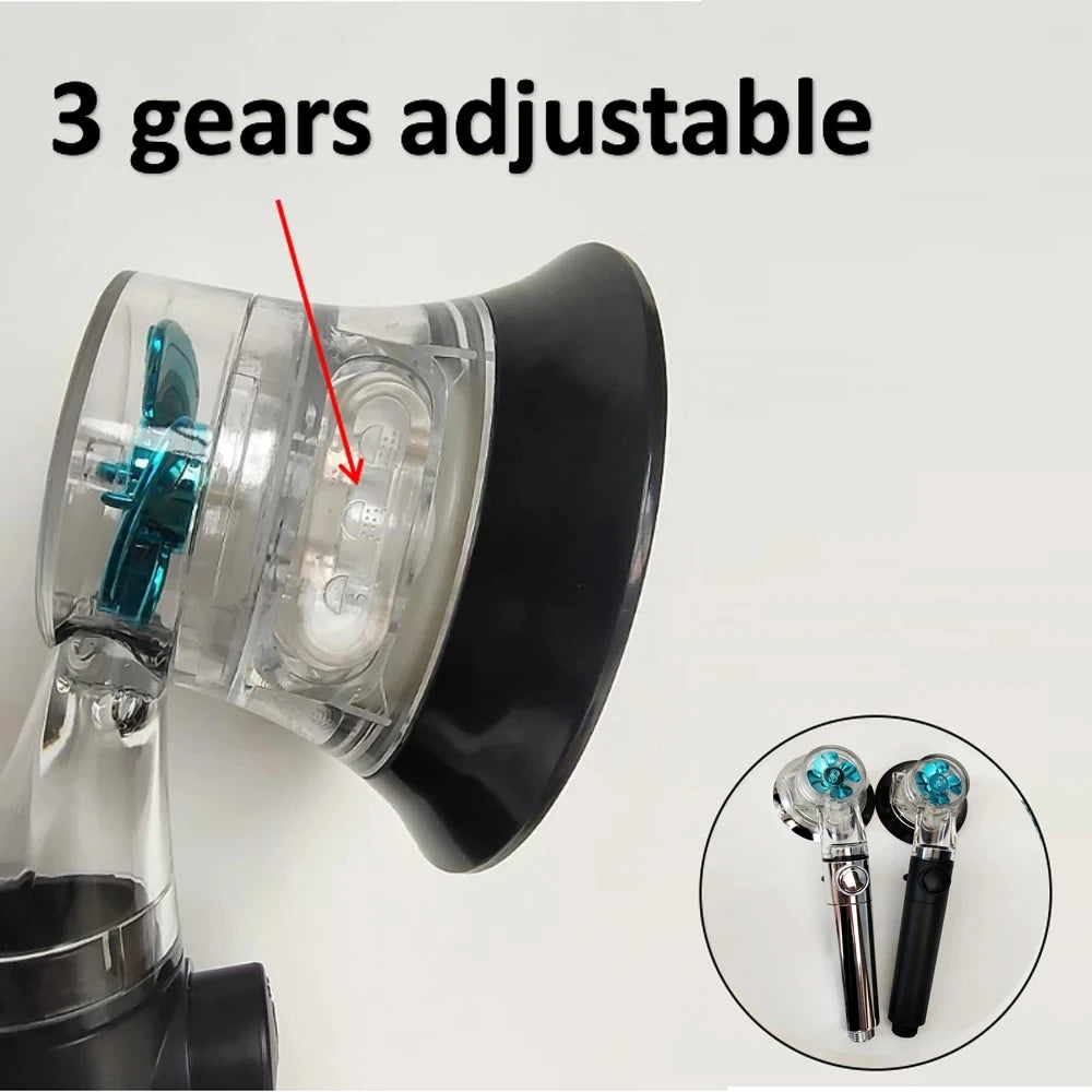 New 3 Modes Shower Head High Pressure Showerhead Portable Filter Rainfall Faucet Tap Bathroom Bath Home Innovative Accessories Oasis Select