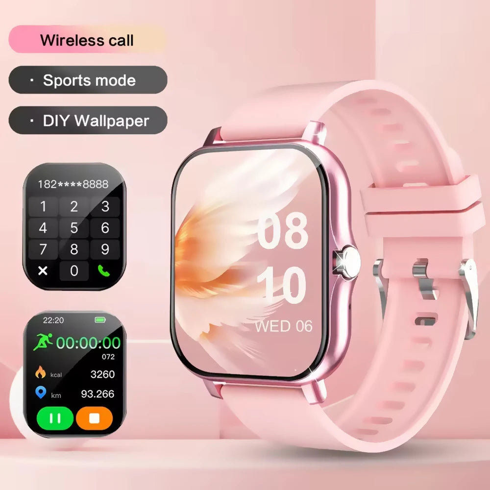 Ola Esporte 1.83" Smart Watch Bluetooth Call Fitness Tracker