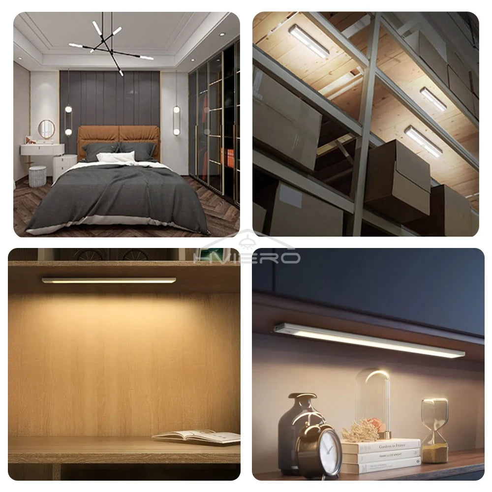 PIR Motion Sensor Cabinet Light – 6 or 10 LED Night Light