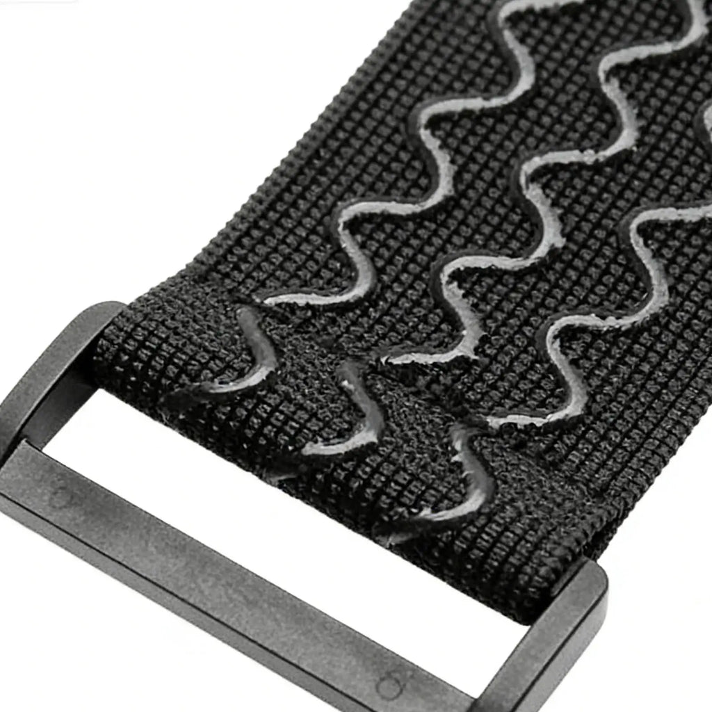 No Buckle Belt Adjustable Band Hook Loop Elastic Reverse Buckle Nylon Cable Ties Straps Sticky Fastener Tape Athletic Tape Oasis Select