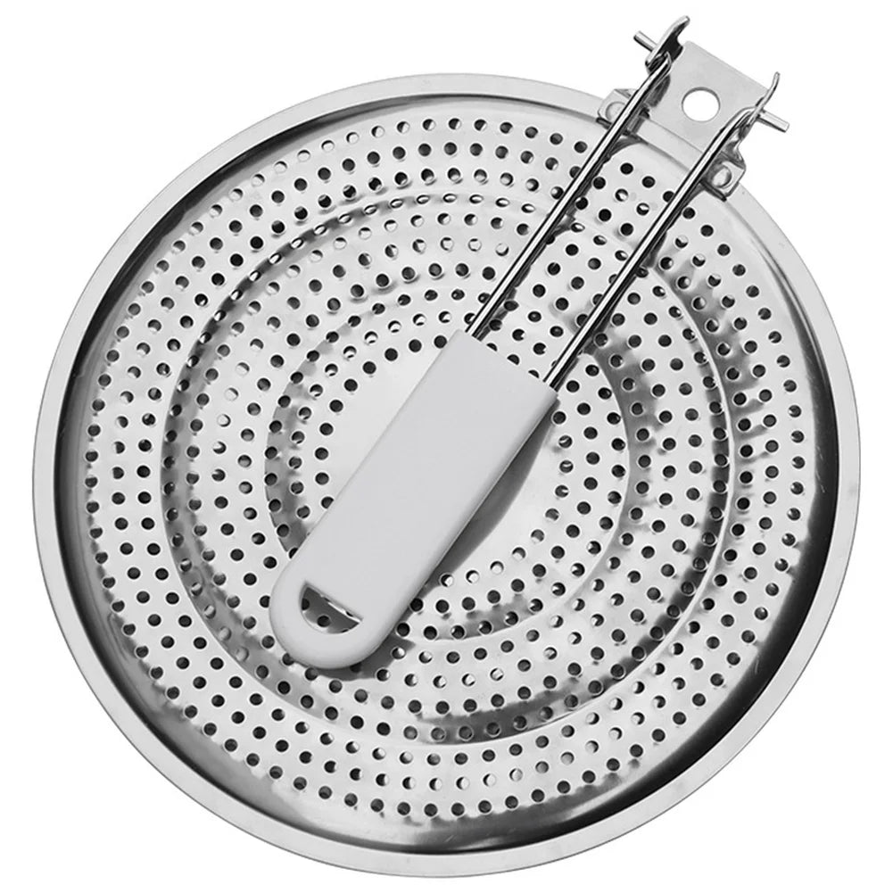 Stainless Steel Heat Diffuser Plate For Gas Electric Stove Scorch Prevention Simmer Ring Cookware Protector Kitchen Tool Oasis Select Stainless Steel