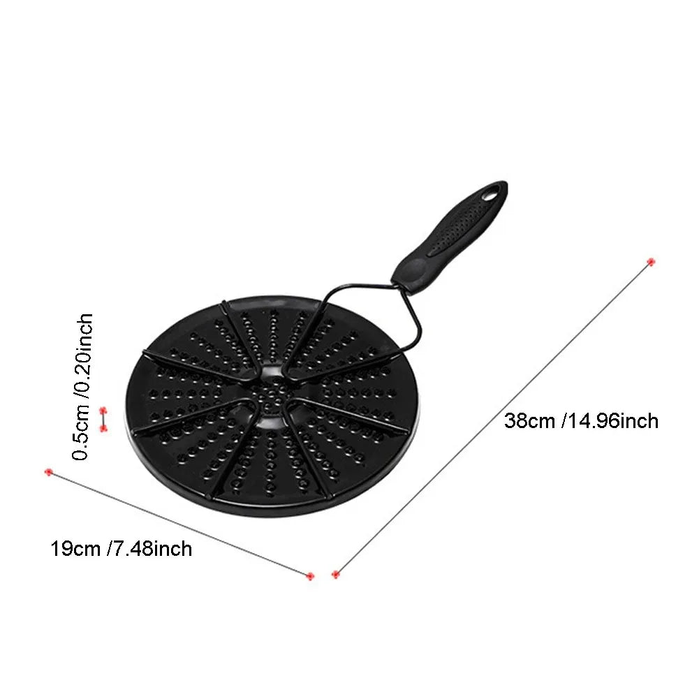 Heat Conduction of Gas Stove Diffuser Distributor Stove Top Heating Plate with Handle Put Rusty Kitchen Supplies Oasis Select