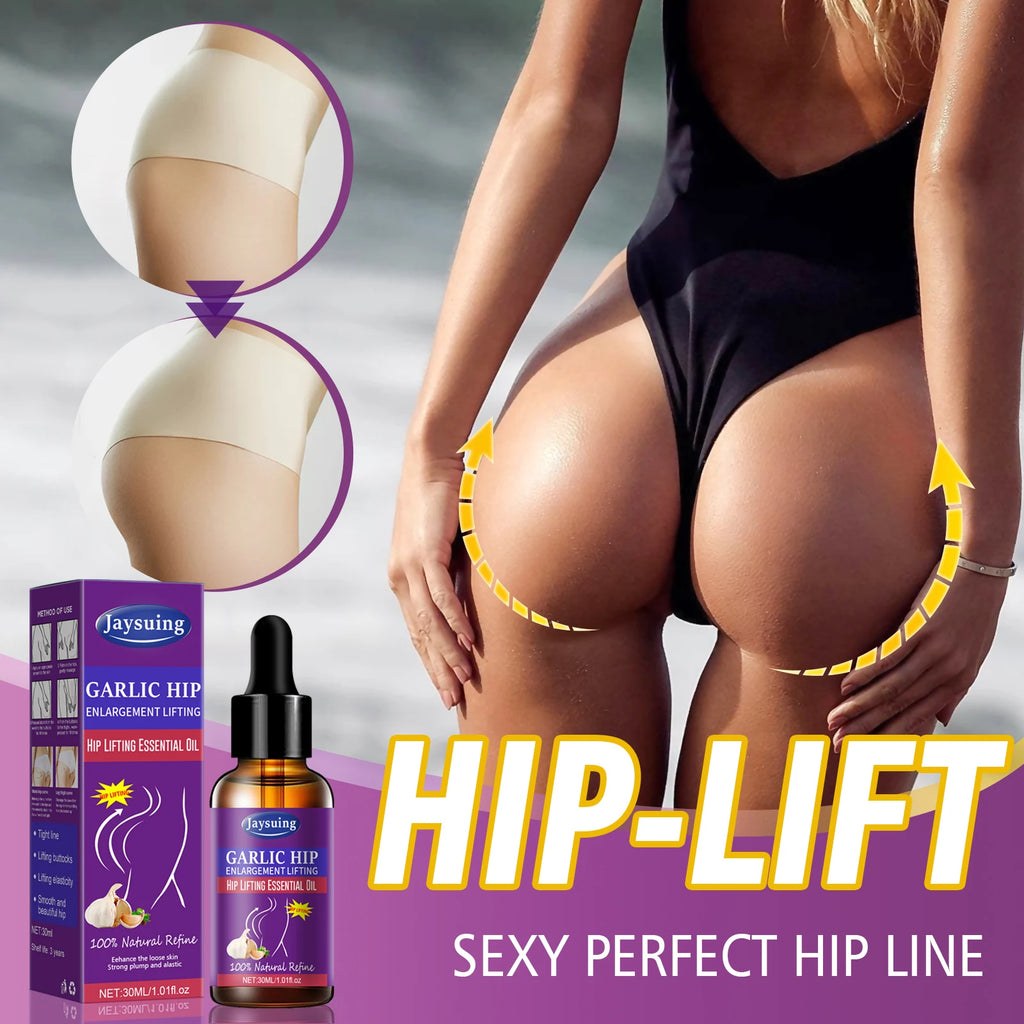 Hip Lifting Garlic Massage Oil – Firms, Tones & Hydrates Body Firming Oil Oasis Select