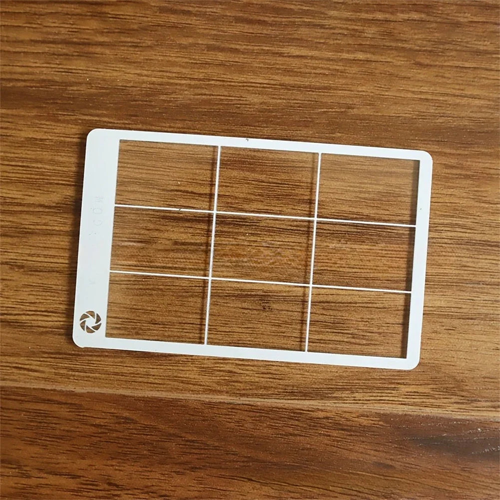 Golden Ratio Viewfinder Ruler | Fibonacci Composition Art Tool