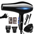 Hair Dryer 2200W Professional Powerful Hair Dryer Fast Heating Hots And Cold Adjustment Ionic Air Blow Dryer with Air Collecting Oasis Select Style A