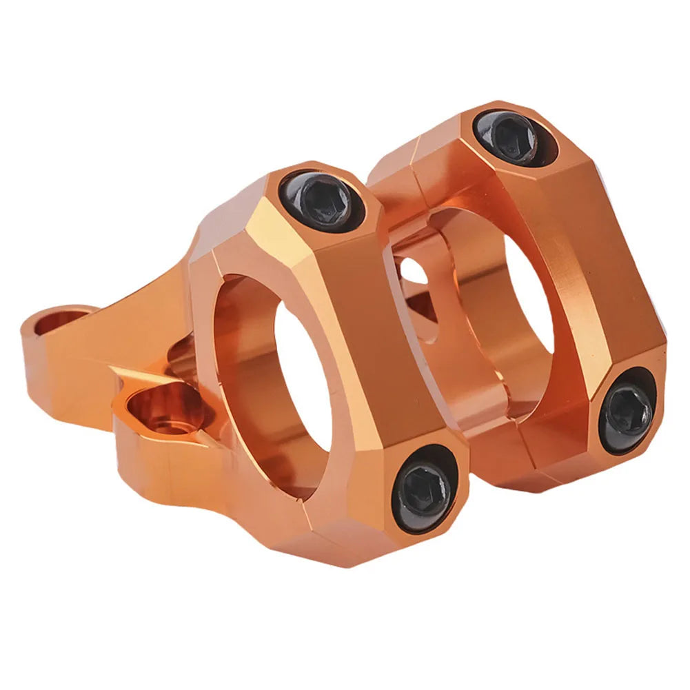 Bike Dual Crown Forks 31.8mm Aluminium Alloy Direct Mount Stem For DH For Surron For Light Bee Dirt Bike Handlebar Accessories Oasis Select Orange