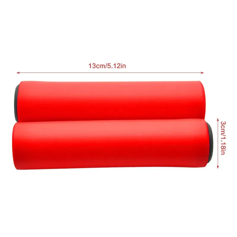 1/2/3 Pairs Bicycle Grips Super Light Silicone Non-Slip Shock AbsorptionType Road Handle Bike bicycles Parts Bmx MTB Cuffs Oasis Select