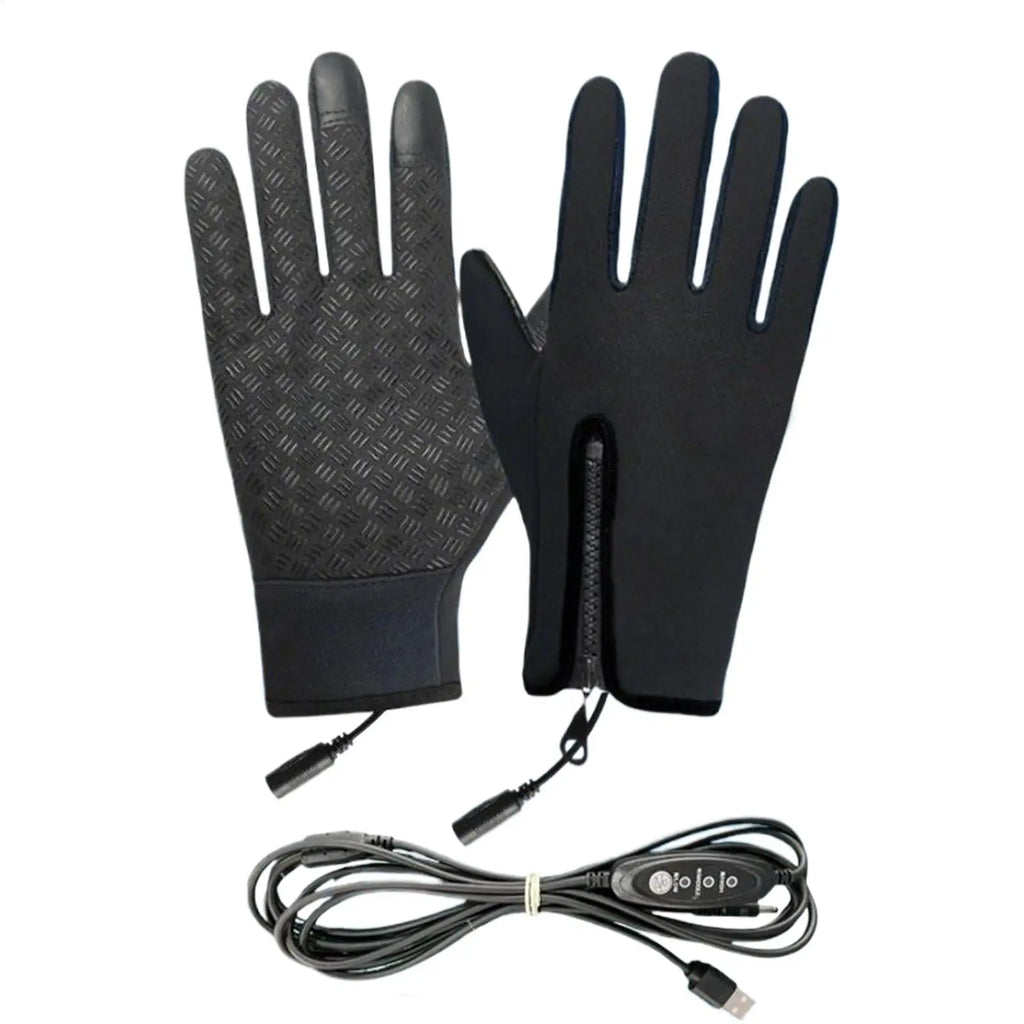 Heated Gloves for Women Heated Riding Gloves Hand Warmer 3 Modes Touchscreen Mittens for Women Sports Camping Driving Running Oasis Select