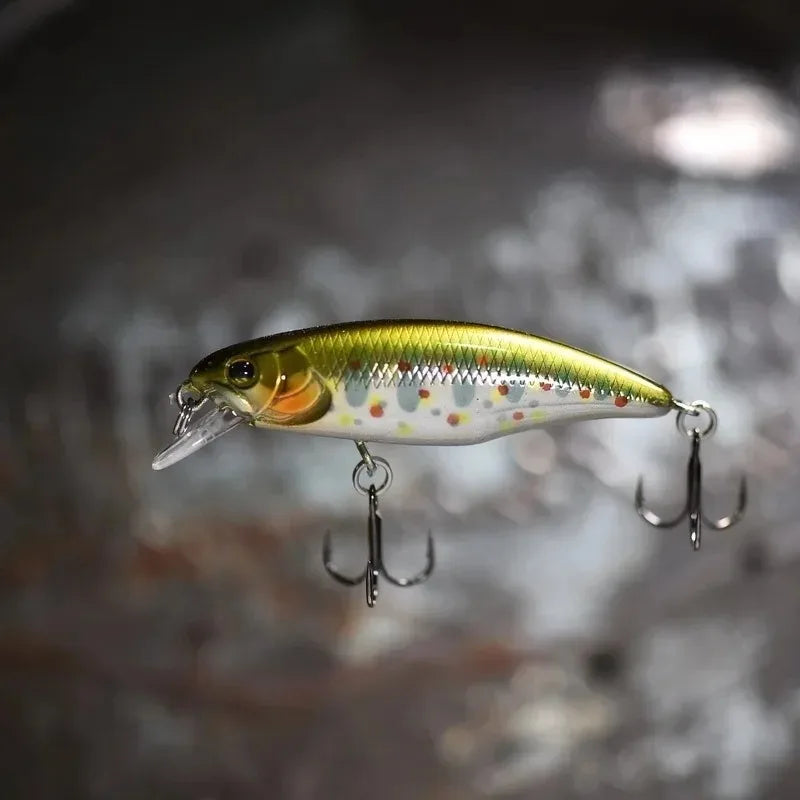 52mm Japanese Sinking Minnow Lures Jerkbait Wobbler Swimbait Artificial Hard Bait for Bass Pike Carp Fishing Tackle Oasis Select