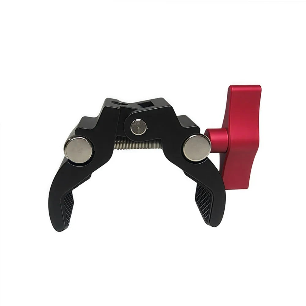 Photography Accessories With Double Ball Head Camera Metal Super Clamp Mount Light Camera Magic Arm Metal Black Camera Mount Mic Oasis Select Style3