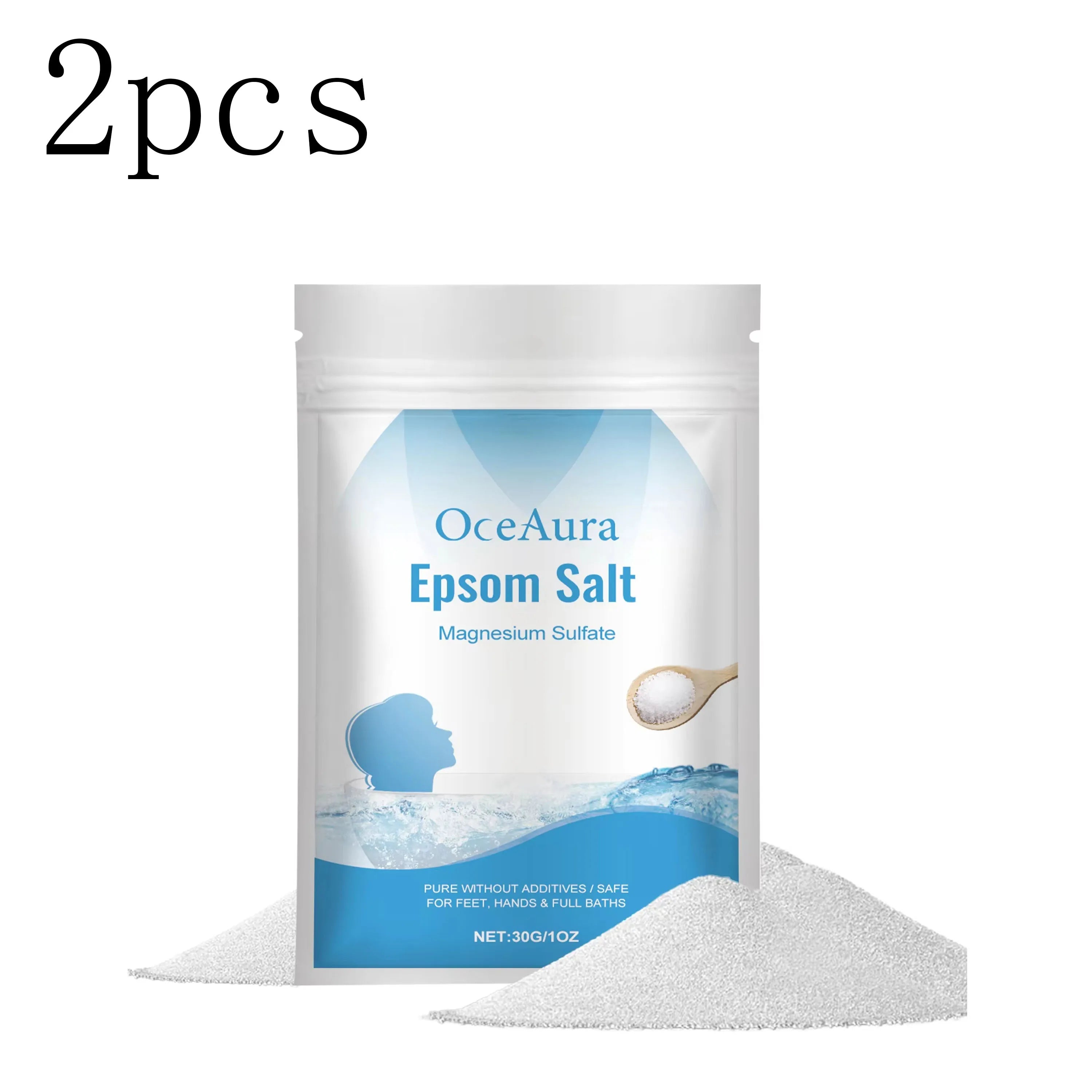 Body Bath Salt – Exfoliating, Moisturizing & Softening Soak Bath Salts Oasis Select 2boxed 30g