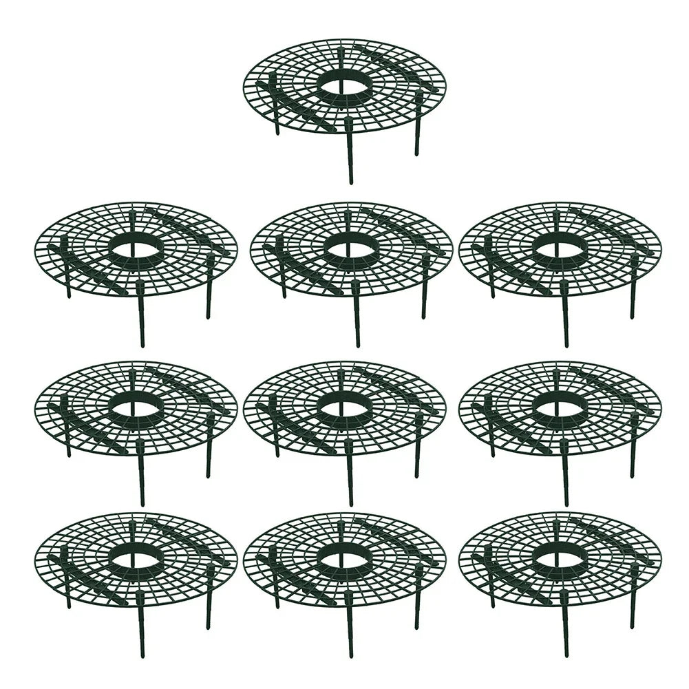 10pcs Plant Support Strawberry Rack Climbing Vine Props Flower Pillar Gardening Bracket Keeping Elevated To Avoid Ground Rot Oasis Select 10Pcs United States