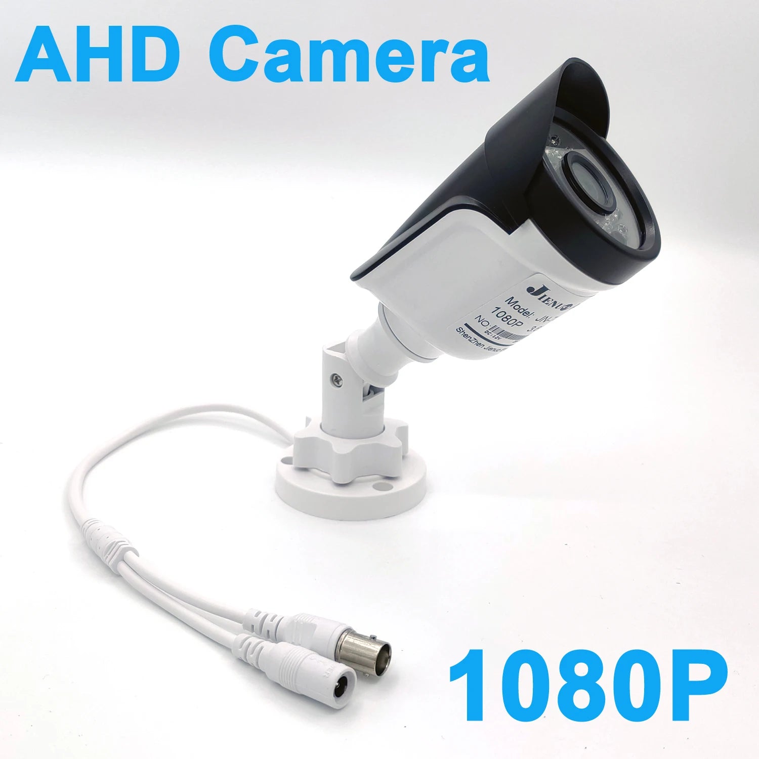 AHD Camera CCTV 1080P 5MP Digital Security High Definition Infrared NightVision Home Outdoor Waterproof Bullet Security Cam Home Oasis Select 1080P NTSC 6mm