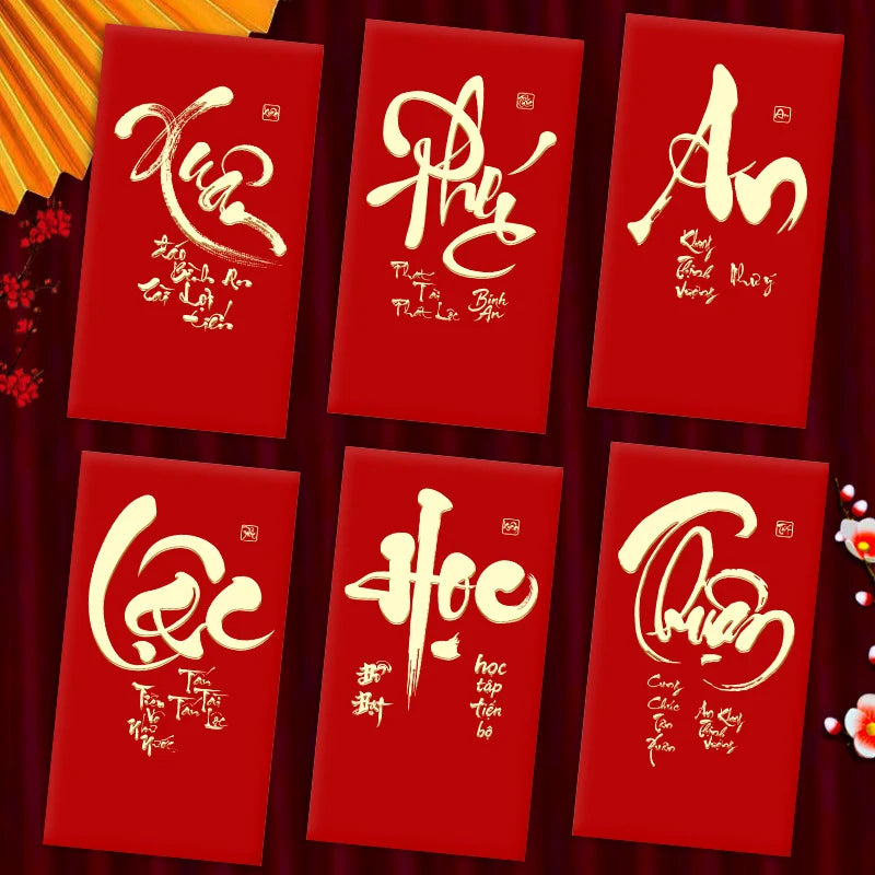 Horse Year 2026 Red Envelopes Chinese New Year Red Envelopes Spring Festival Party Favors Lunar Year Of The Horse Red Pockets Oasis Select B5