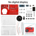 DIY FM Radio Electronic Kit 50-108MHz Adjustable IC RDA5807 with LED Digital Display DIY Soldering Kit 3W Speaker Dual Power Oasis Select Type A