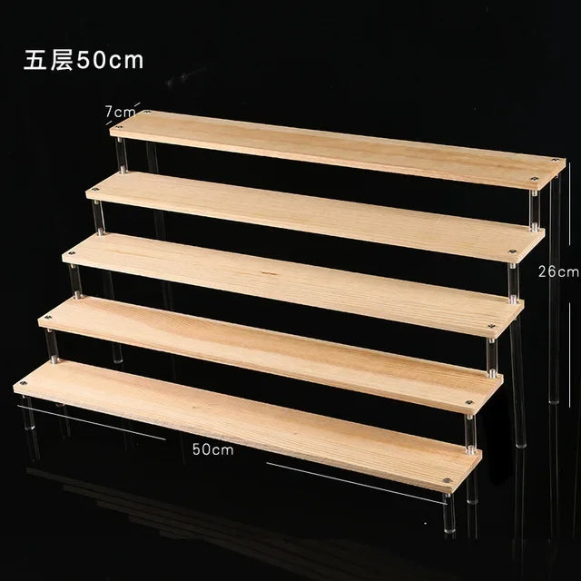 Acrylic Display Riser Rack – Perfume, Makeup & Cupcake Stand