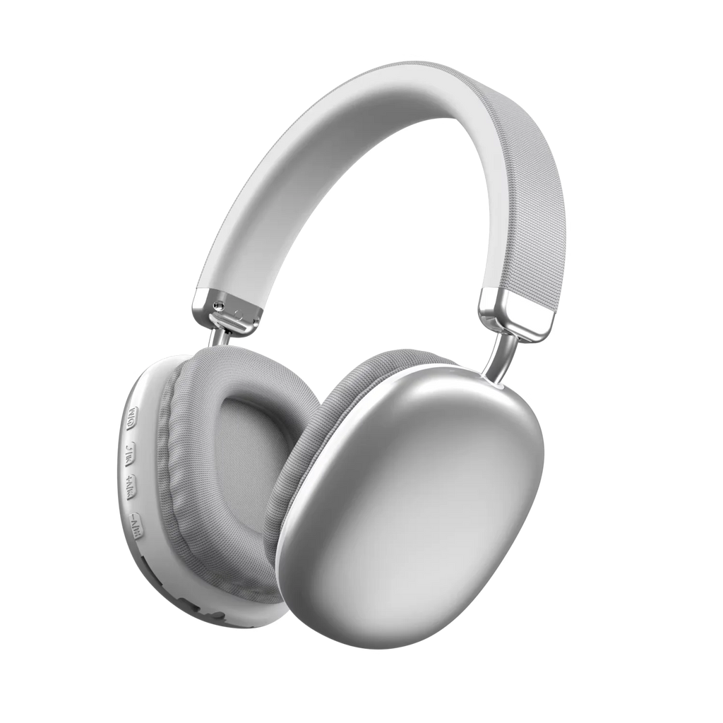 2026 New Over-Ear Bluetooth Headphones Wireless Stereo Surround Gaming Headset With Mic For iPhone Xiaomi Android Smartphones Oasis Select grey