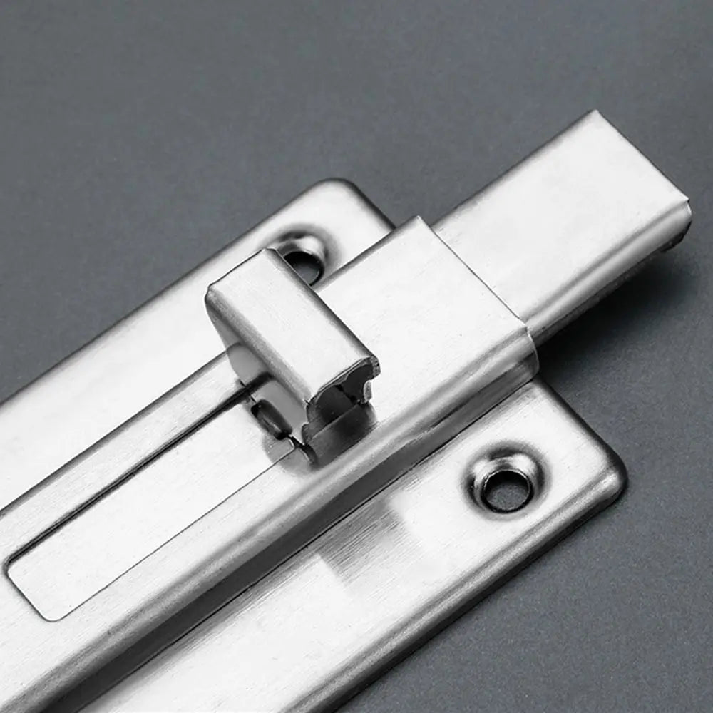 1Sets Cabinet Hinges Self-elastic Latch Stainless steel Furniture Supplies Security Bolt Latch Hardware Anti-theft Oasis Select