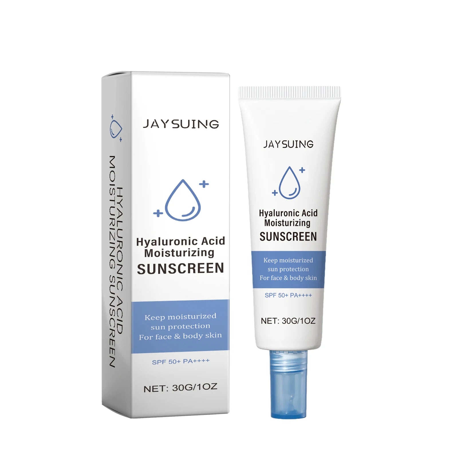 Efficient Moisturizing Sunscreen Lotion SPF50 Prevent Tanning Reduce Sunburn Anti UV Rays Waterproof Facial Nourishing Sunscreen Oasis Select 30g 30g