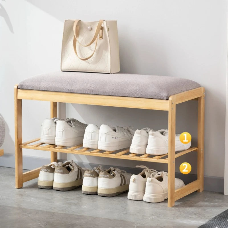 Shoe cabinet with hanger integrated floor-to-ceiling bedroom, simple coat rack at the entrance of the home entrance Oasis Select