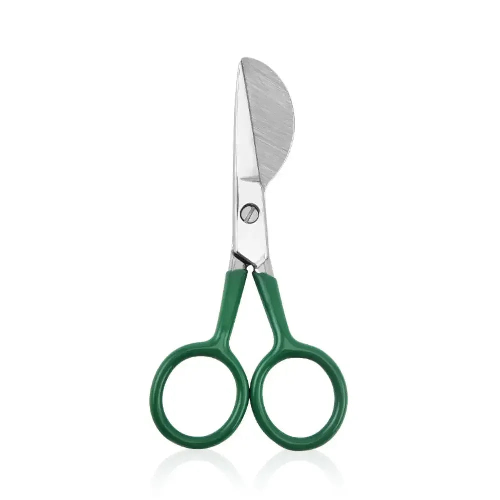 Sturdy Carpet Trimmer Scissor Sharp Duckbill Applique Scissors Stainless Steel Sewing Embroidery Scissors Cutting Shears Oasis Select Green