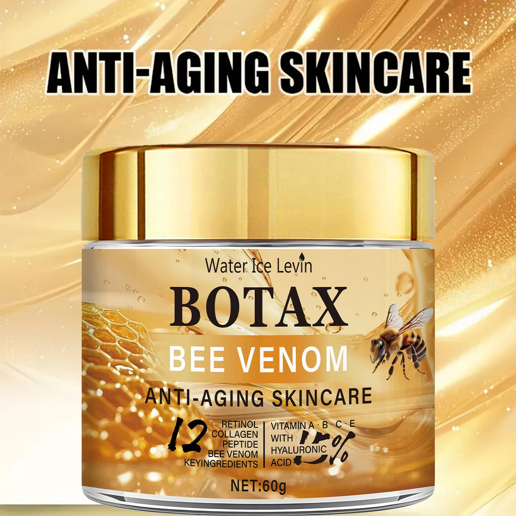 "Botax" Bee Venom Cream - Deep Wrinkle Treatment, Skin Rejuvenation & Firming Action with Collagen Water Ice Levin. 60g. Oasis Select