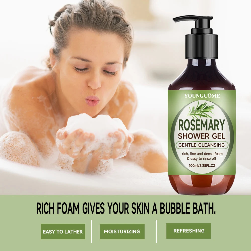Rosemary Essential Oil Hair Mask & Nourishing Serum – YOUNGCOME Rosemary Hair Mask Oasis Select