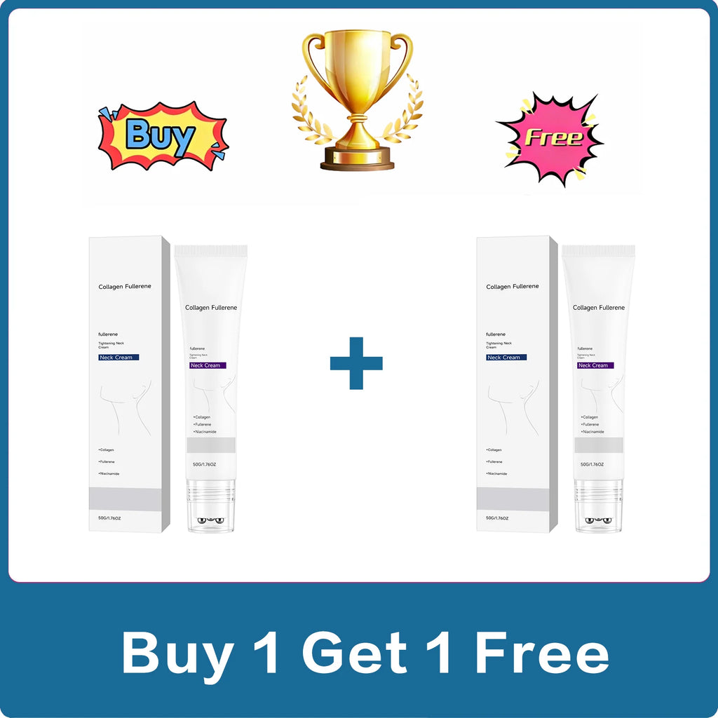 Collagen Roller Ball Neck Cream – Firming & Deep Hydration 50g Neck Firming Cream Oasis Select Buy 1 Get 1 Free