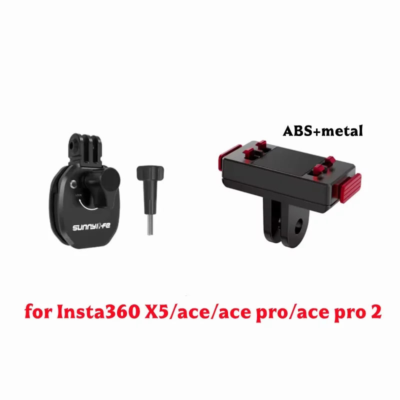 Motorcycle Windshield Mount for Insta360 X5 X4 GoPro DJI Action