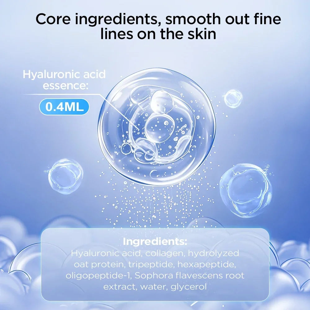 TICHYS Hyaluronic Acid Microneedle Eye Patches | Firm & Brighten