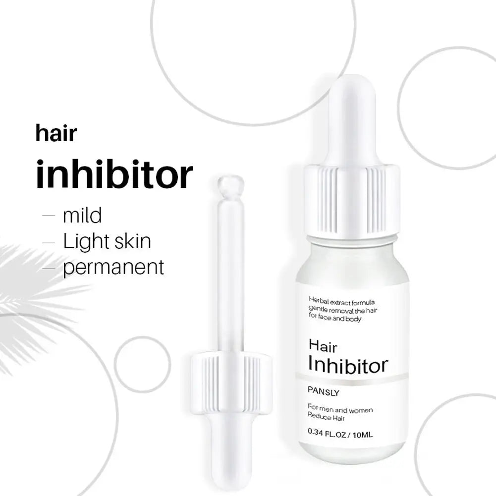 Hair Growth Inhibitor Serum Oil Stop Hair Growth Permanent Hair Removal Reduction For Face Body Painless Moisturizing Skin Care Oasis Select