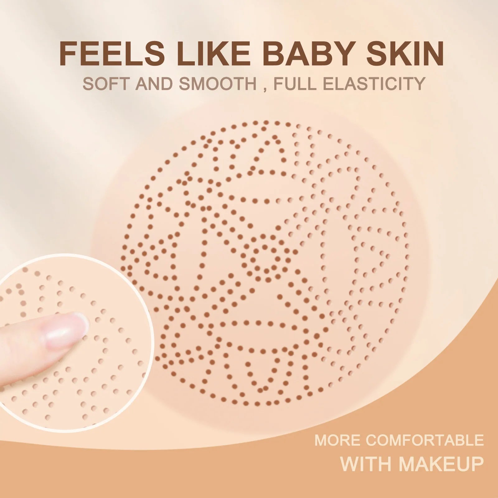 Lightweight Mushroom Head Air Cushion High Cover Oil Control Brighten Skin Tone Hide Dark Circle Blemish Facial Concealer Makeu Oasis Select