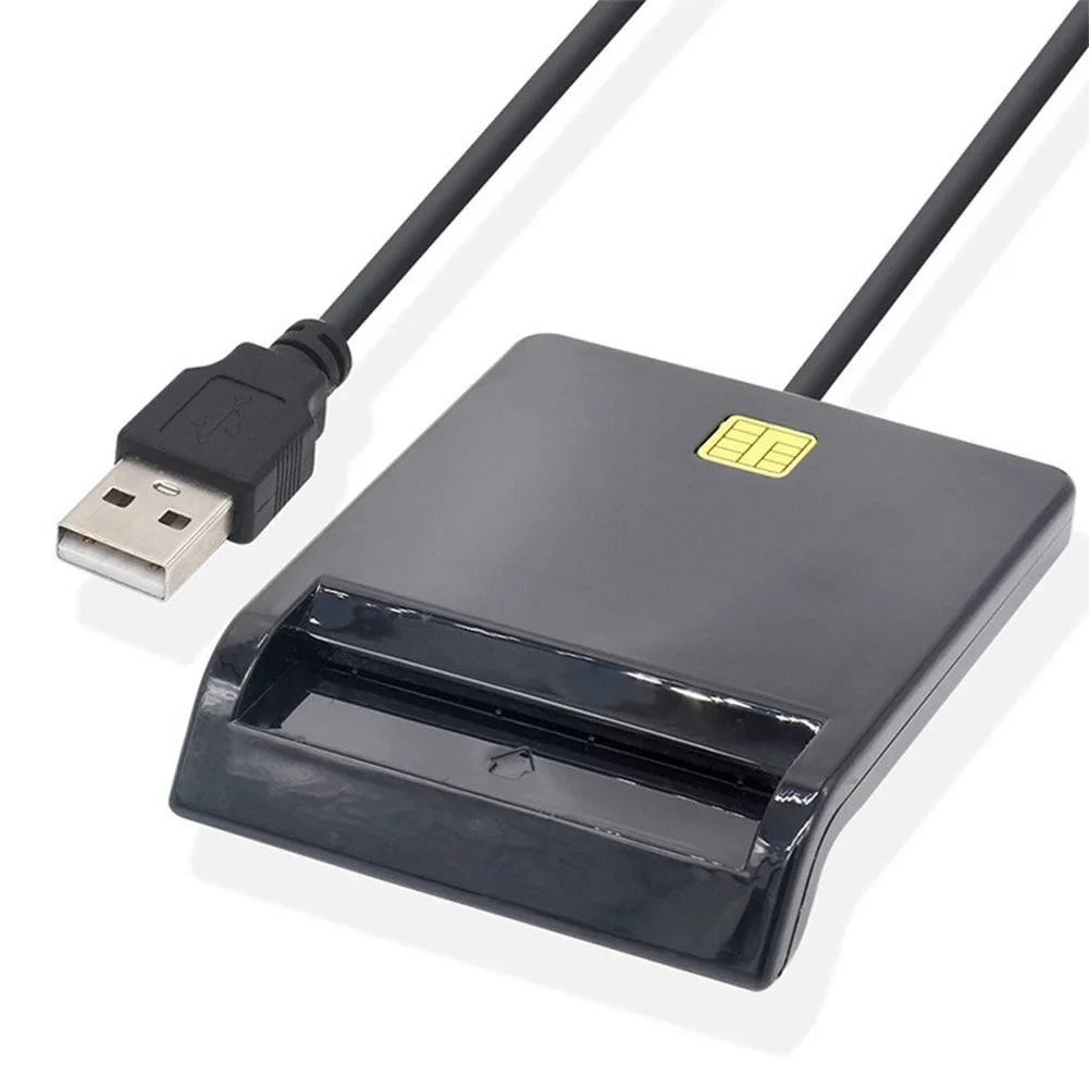 USB Smart Card Reader – CAC, SIM, IC, ID & ATM Chip Cards