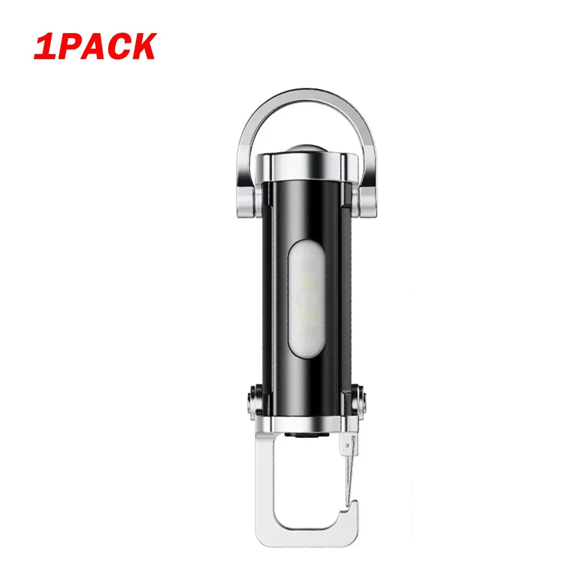 Mini Rechargeable COB Keychain Flashlight 800 Lumen EDC