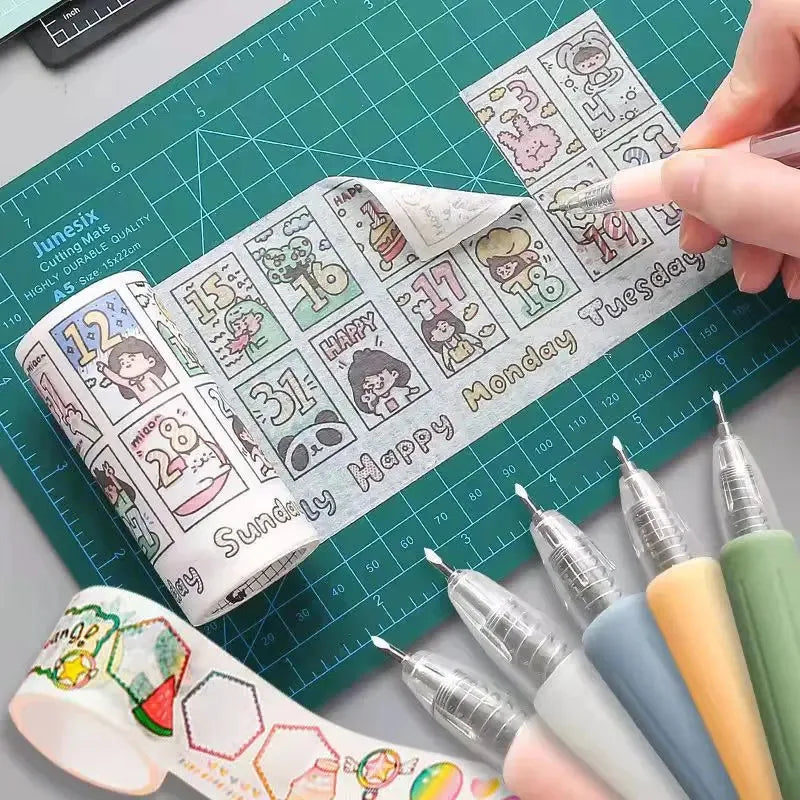 1/2/3pcs Art Utility Knife Pen Knife Paper Cutter Stickers Scrapbooking Cut Tool Express Box Cutter Knife Supplies Stationery Oasis Select