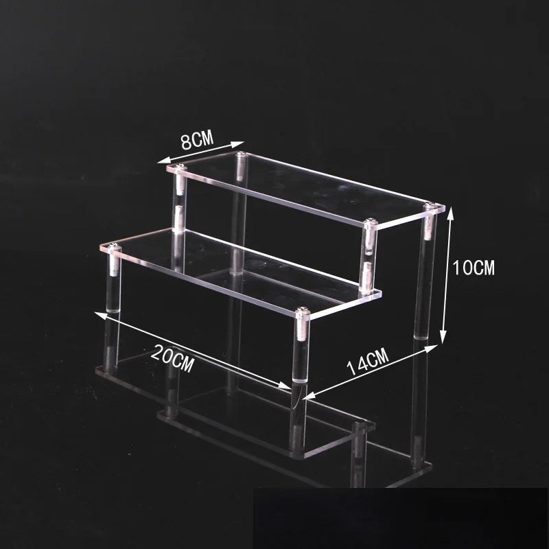 Acrylic Display Riser Rack – Perfume, Makeup & Cupcake Stand