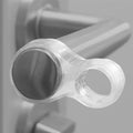Clear Acrylic Door Stop – Self-Adhesive Wall & Floor Protector