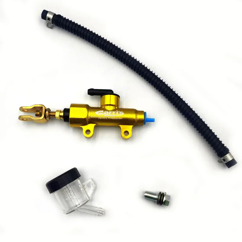Motorcycle modification parts rear brake pump straight pump suitable for Yamaha Honda Oasis Select Gold (Yamaha 50MM)