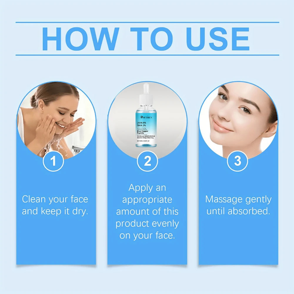 SUYARUN Copper Peptide Serum – Niacinamide & Hyaluronic Acid Face Serum Oasis Select