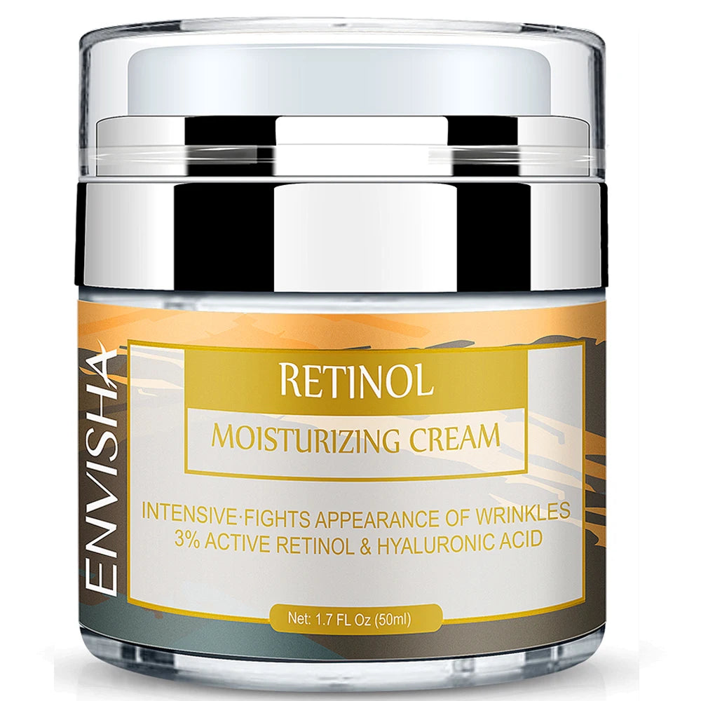 ENVISHA Face Cream – Collagen, Hyaluronic Acid & Retinol 50ml Face Moisturizer Cream Oasis Select Retinol moisturizing