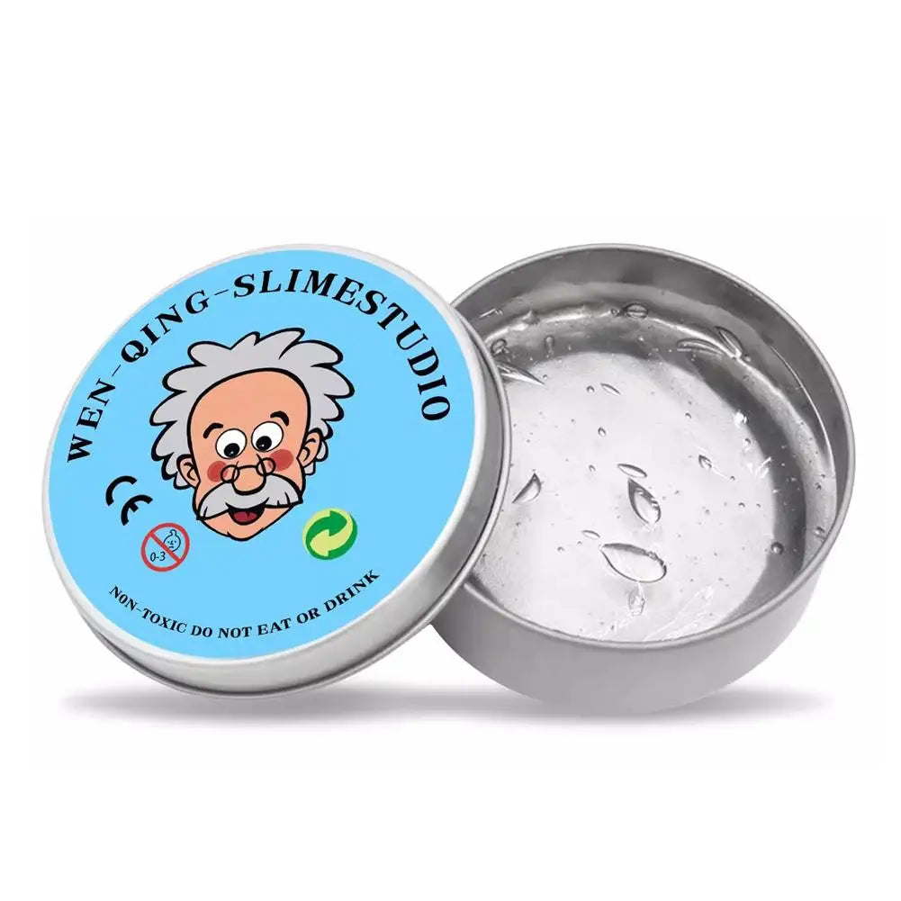 Liquid Crystal Slime Putty Toy – DIY Stress Relief Clay Set Slime Putty Toy Oasis Select lucency