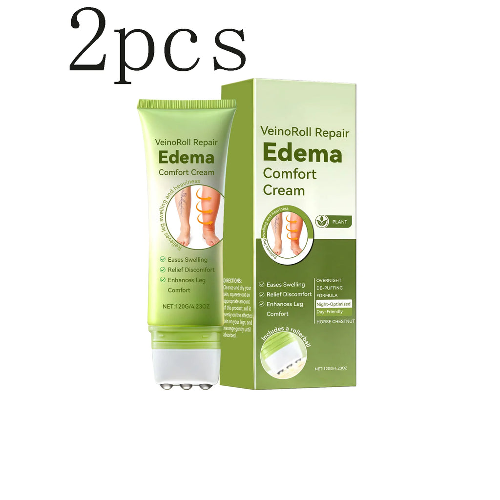 Daily Leg Care Roller Massage Cream – Moisturizing & Comforting Leg Massage Cream Oasis Select 2pcs