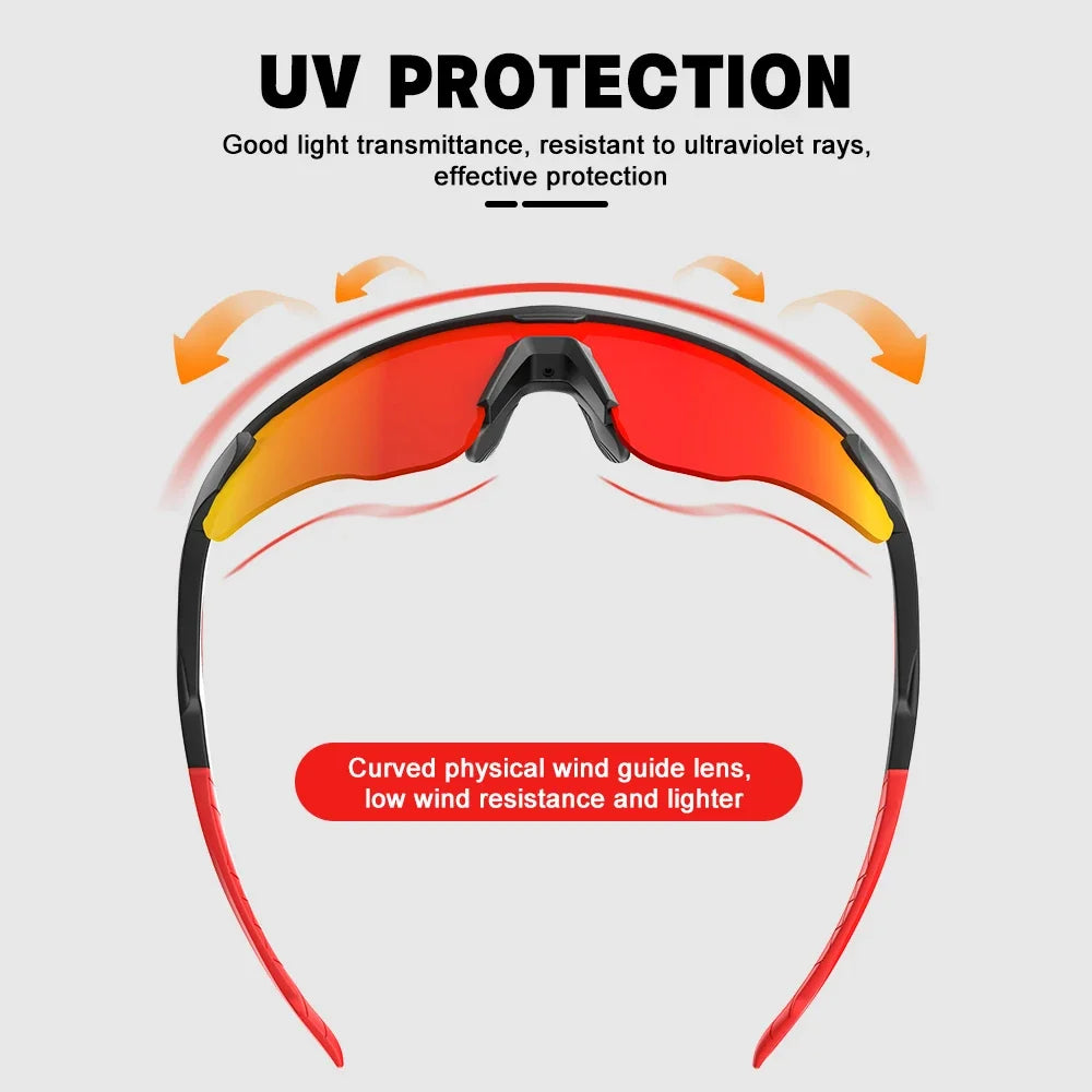 Cycling Glasses Sports Men Women Sunglasses Road Bicycle Glasses Mountain Riding Protection Goggles Eyewear MTB Bike Sun Glasses Oasis Select